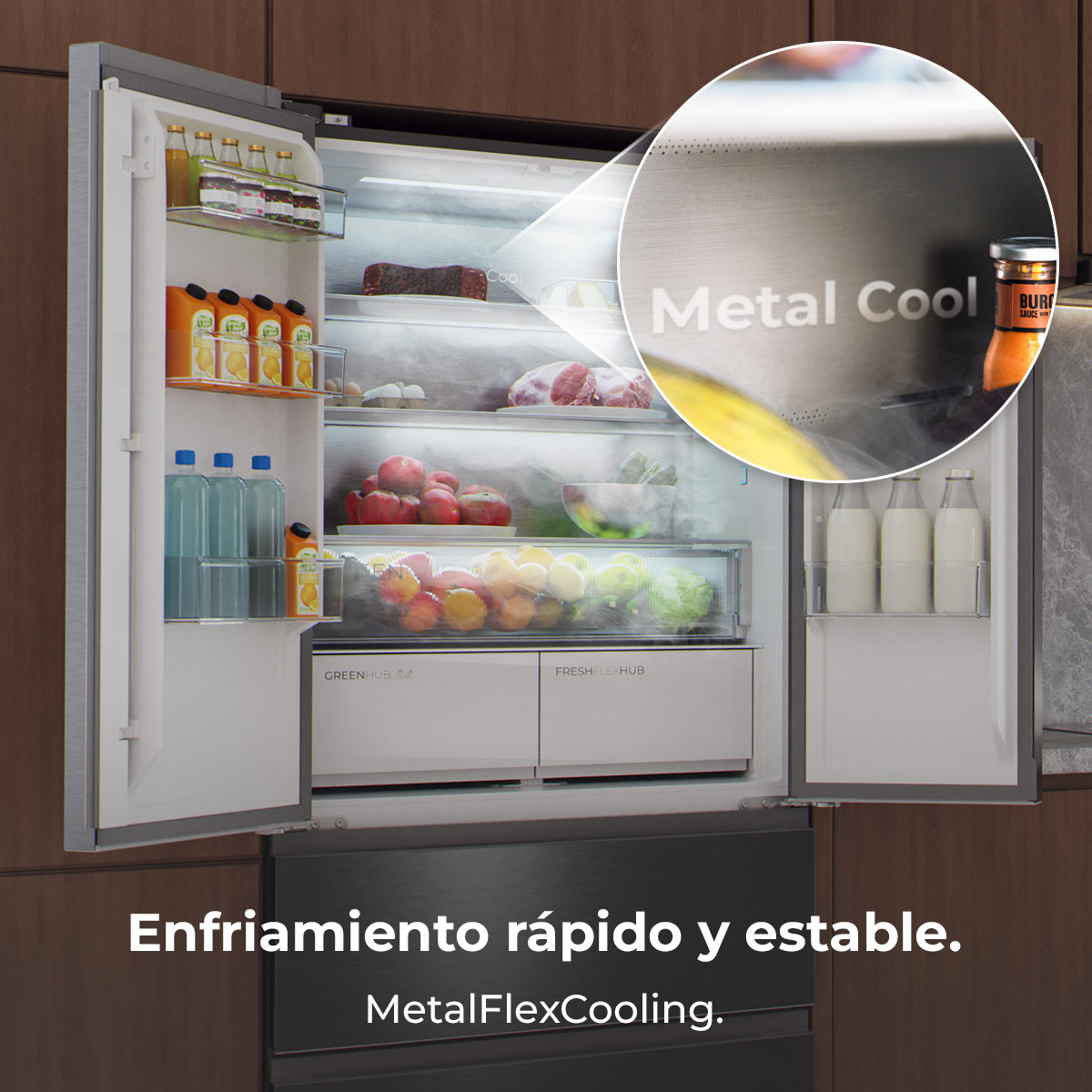 Bolero CoolMarket F2D 458 SBI Dark E | Envío, instalación y retirada RAEE gratis – foto detalle 5